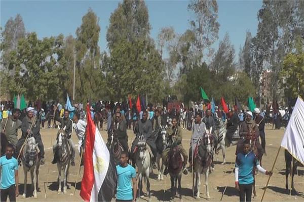 مهرجان الفروسية الأول بجامعة جنوب الوادى