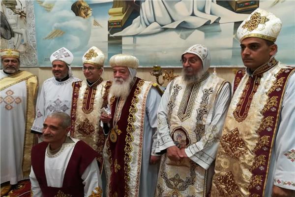 سيامة كاهنين جدد لكنيسة العذراء بأسوان