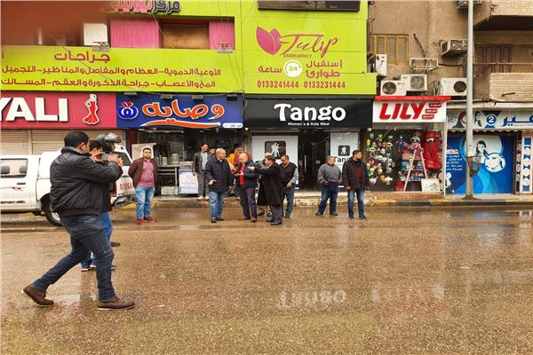 سيول غزيرة تضرب محافظة القليوبية.. وغرق شوارع وميادين