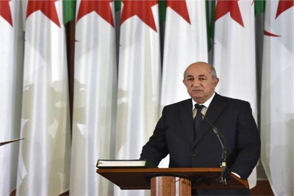 رئيس الجزائر عبد المجيد تبون