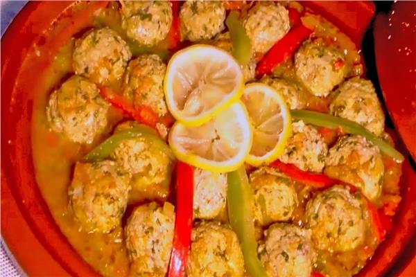 طبق اليوم .. «طاجن كفتة السمك»