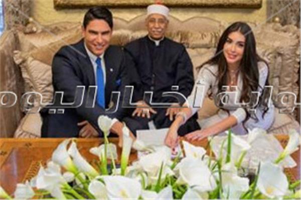 عقد قران أحمد أبوهشيمة وياسمين صبري