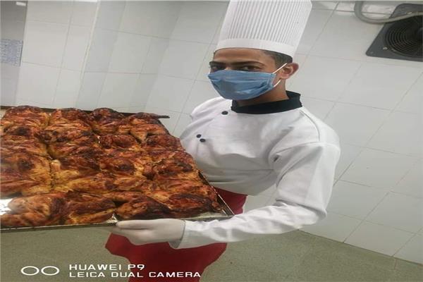 فراخ ورز وكوسة.