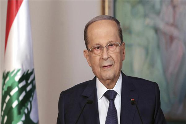  الرئيس اللبناني ميشيل عون