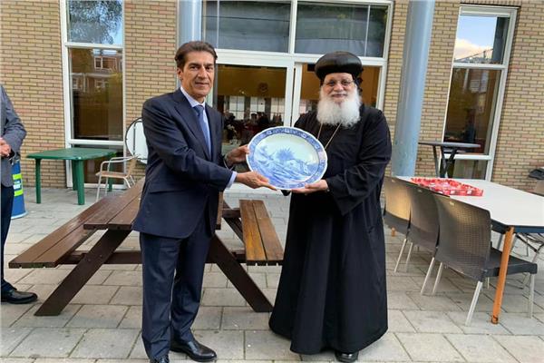 حفل تكريم السفير المصري بهولندا بالمركز الثقافي القبطي بأمستردام