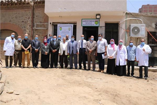 افتتاح معمل تطبيقات النانوتكنولوجي في أمراض النبات بمركز بحوث الصحراء