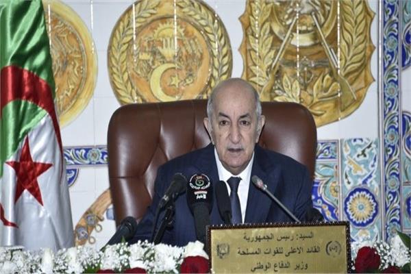 الرئيس الجزائري عبدالمجيد تبون