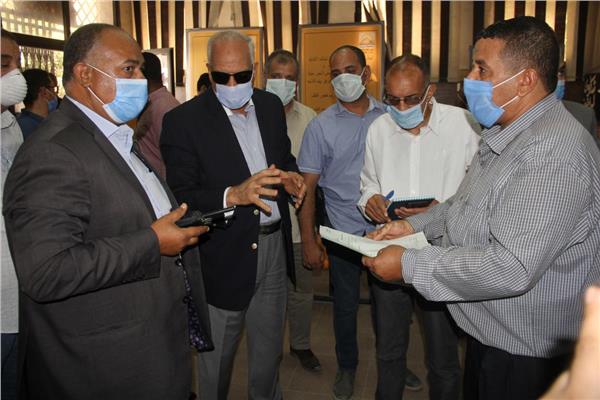 محافظ الجيزة يتفقد المراكز التكنولوجية 