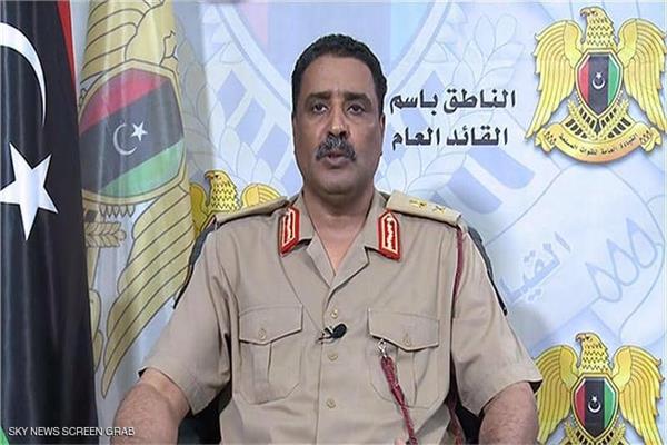  المتحدث باسم الجيش الوطني الليبي  اللواء أحمد المسماري 
