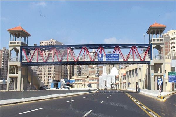 محور المحمودية  الجديد بعد تطويره