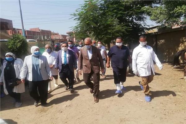 قوافل بيطرية لعلاج وتحصين الماشية بالقليوبية
