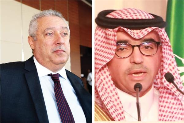  الدكتور بندر بن فهد آل فهيد و عبد الوهاب تفاحة