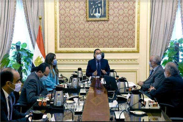 الدكتور مصطفى مدبولي خلال الاجتماع 