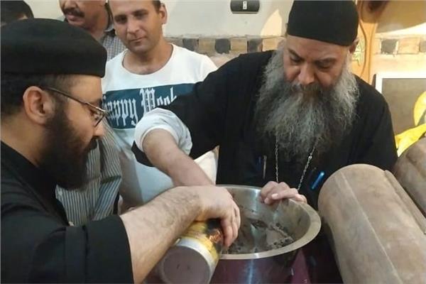  أقباط مدينة إسنا جنوب محافظة الأقصر