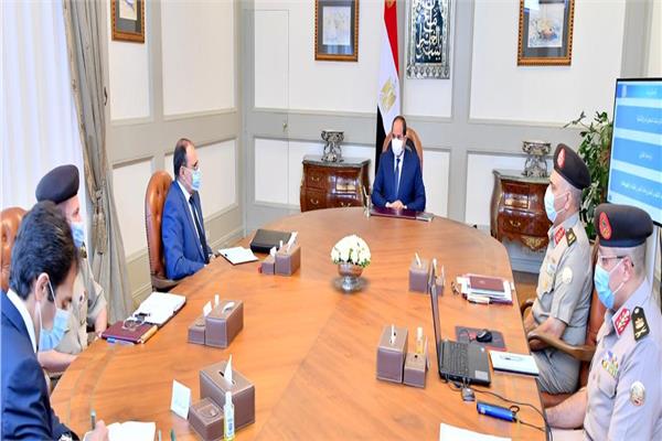 الرئيس السيسي خلال اللقاء