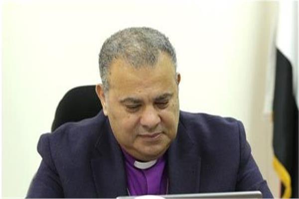 القس الدكتور اندريه زكى رئيس الطائفة الانجيلية