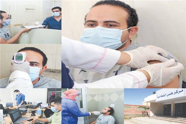 محرر «الأخبار» يخضع لمراحل الحصول على لقاح كورونا كاملة
