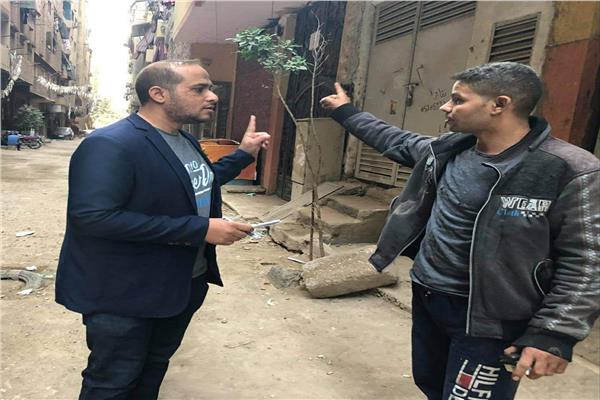 "بوابة أخبار اليوم" في مسرح جريمة مقتل أم حرقا على يد نجلها بفيصل