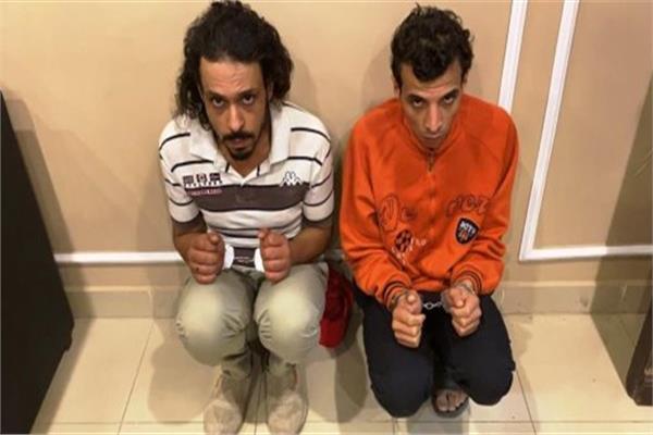 المتهمان في واقعة مقتل فتاة المعادي