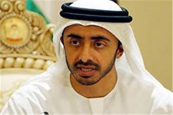 وزير الخارجية والتعاون الدولي الإماراتي الشيخ عبدالله بن زايد آل نهيان