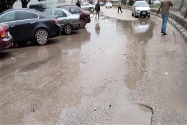 هطول أمطار غزيرة 