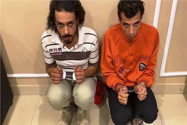 المتهمين بقتل فتاه المعادي