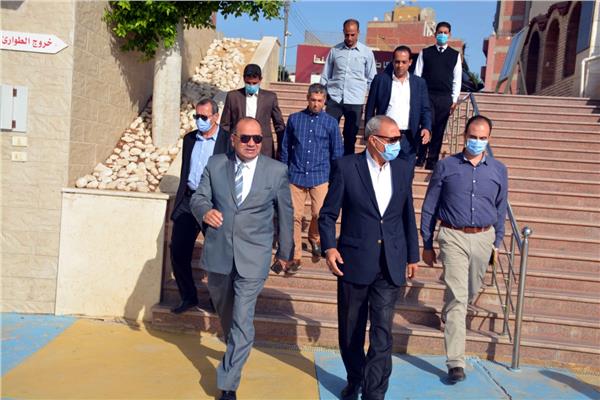 محافظ القليوبية ومدير أمن القليوبية يقومان بجولة تفقدية 