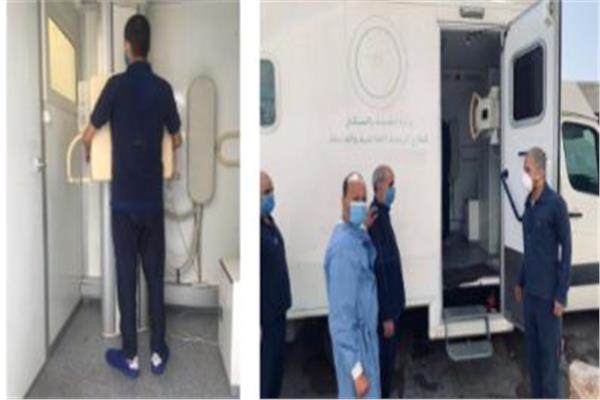 قافلة طبية للكشف على نزلاء منطقة سجون جمصة