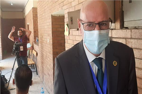 السفير أحمد رشيد خطابي الأمين العام المساعد ورئيس بعثة جامعة الدول العربية 