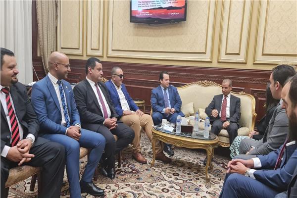 شباب تنسقيه الاحزاب بالشيوخ يهنئون عتمان 
