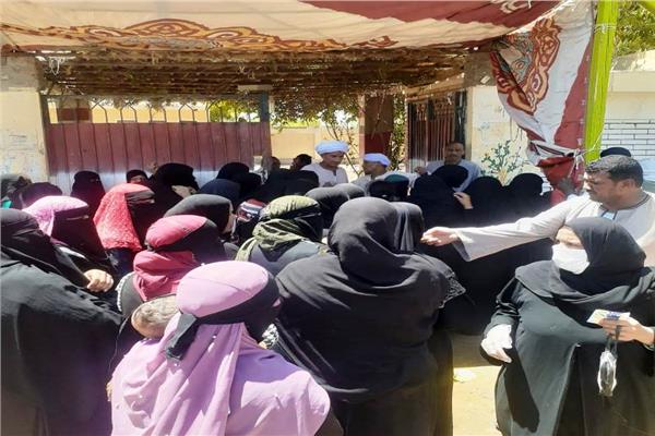  بدء أعمال الفرز فى 373 لجنة فى أسوان