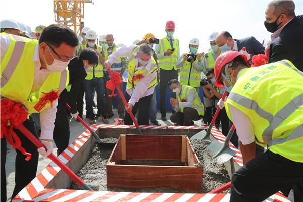 احتفالية بمنطقة الأعمال المركزية بالعاصمة الإدارية الجديدة
