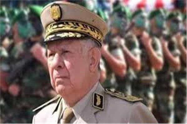 الفريق السعيد شنقريحة رئيس الأركان الجزائري،