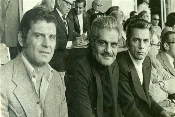 عادل هيكل وعمر الشريف وصالح سليم