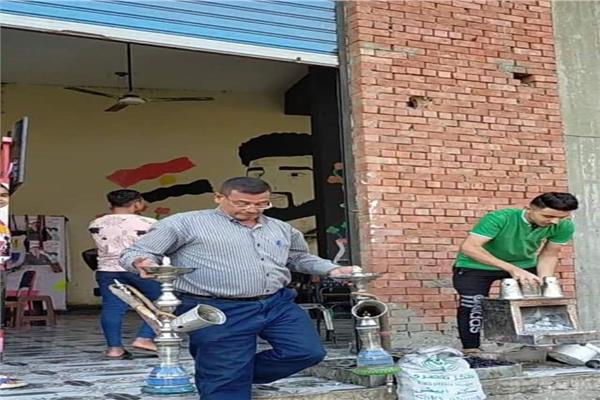 حملة على المقاهي في الجيزة