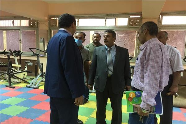 لجنة التميز البيئى في زيارة لكلية الهندسة الإلكترونية  