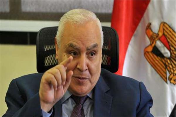 المستشار لاشين إبراهيم رئيس الهيئة الوطنية للانتخابات