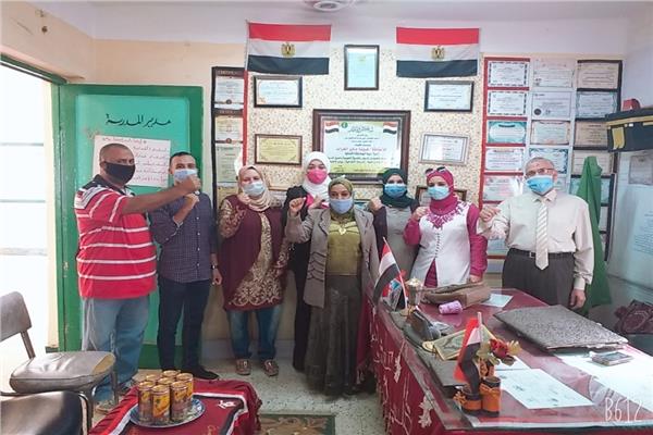  قافلة جامعة المنوفية  أثناء تطبيق الإجراءات الاحترازية "فيروس كورونا"