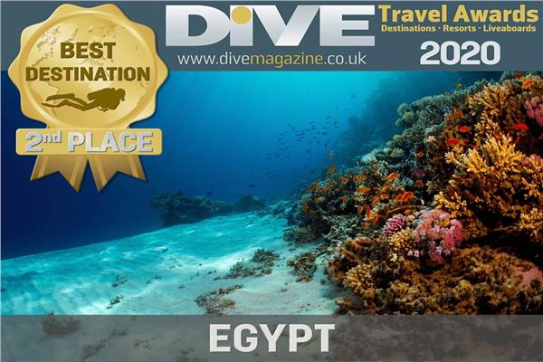 مصر تفوز بالمركز الثاني كأفضل وجهة للغوص في العالم لعام 2020
