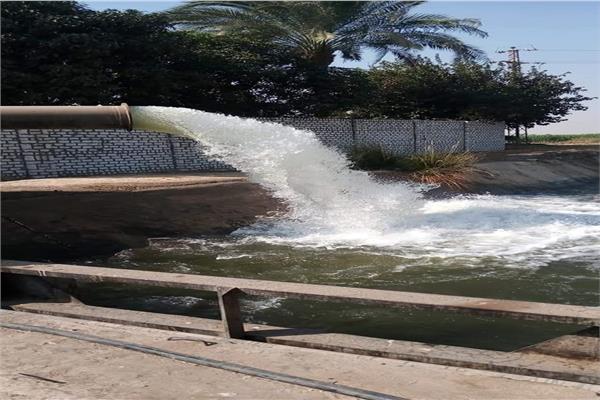 محطة رفع مياة الرى