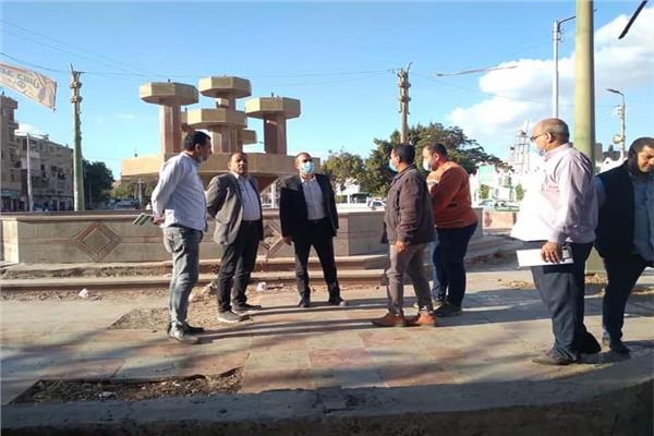 إحالة مشرف نظافة لتحقيق ومتابعة الحالة العامة لحديقة السلام بالمنيا