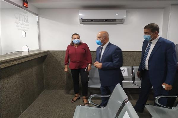 وزير النقل وقيادات السكة الحديد