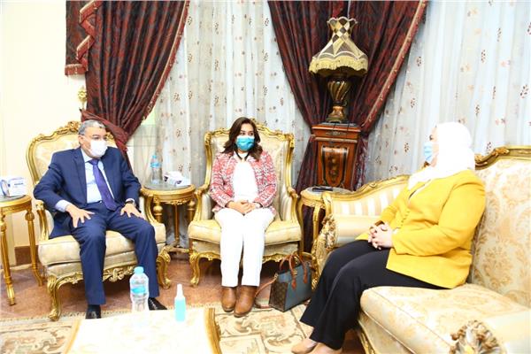  نيفين القباج وزيرة التضامن