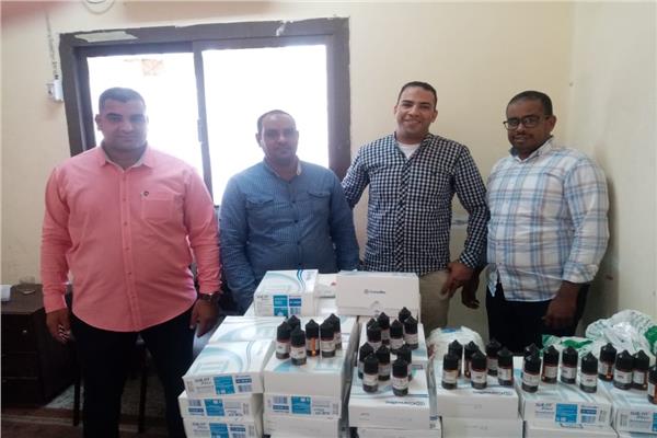 جانب من المضبوطات