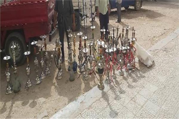 مصادرة الشيش المخالفة بالشرقية