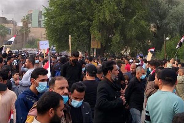 صورة من التظاهرات