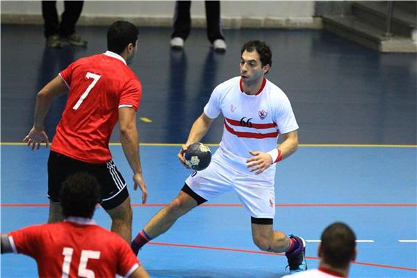 احمد الاحمر لاعب يد الزمالك 