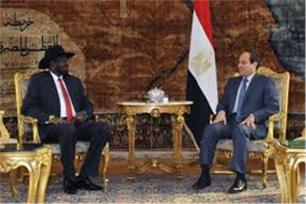 الرئيس السيسى وسلفاكاير 