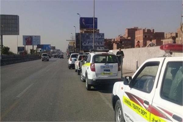 المرور تنشر سيارات الإغاثة