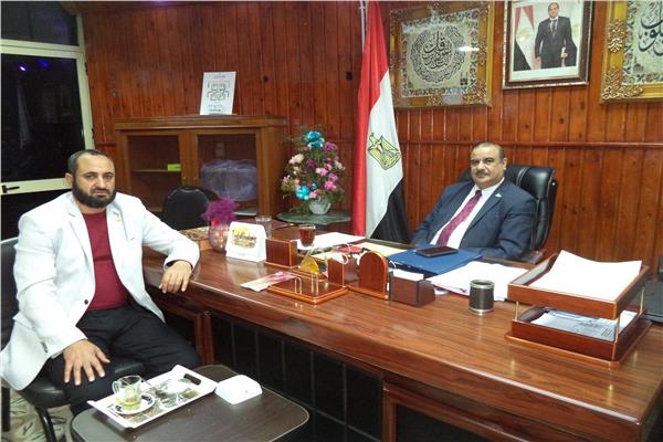 وكيل وزارة التربية والتعليم بمطروح ونقيب المعلمين